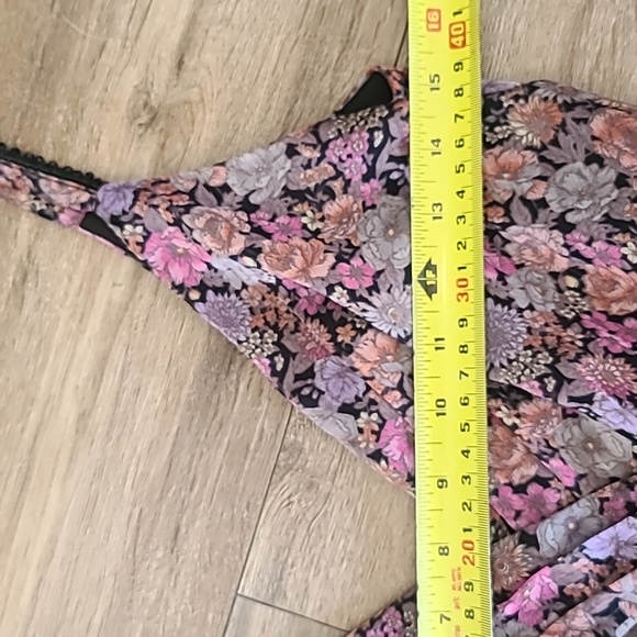 David Bridal Floral Rhinestone Dress, Nwt, Sz 4 - Picture 9 of 15